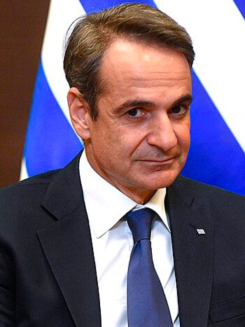 Kyriakos Mitsotakis, premier ministre grec © Presidential Executive Office of Russia via Wikimedia Commons - Licence Creative Commons