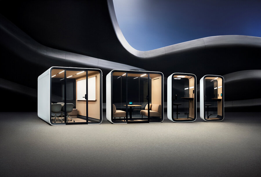La nouvelle famille de cabines intelligentes Framery © Framery